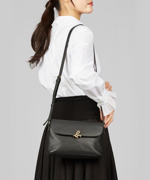 agnes b.（アニエスベー） ショルダーバッグ バッグ レザーショルダー