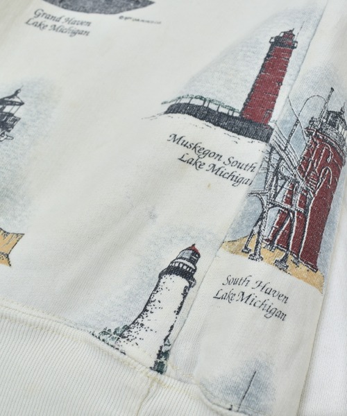 VINTAGE トレーナー スウェット 「ヴィンテージ古着」ダブル襟