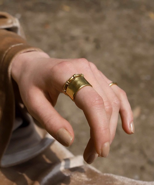 TEN. ブリオリング TEN. 指輪 リング 18KGP ブリオリング レディース メンズ : ZOZOTOWN