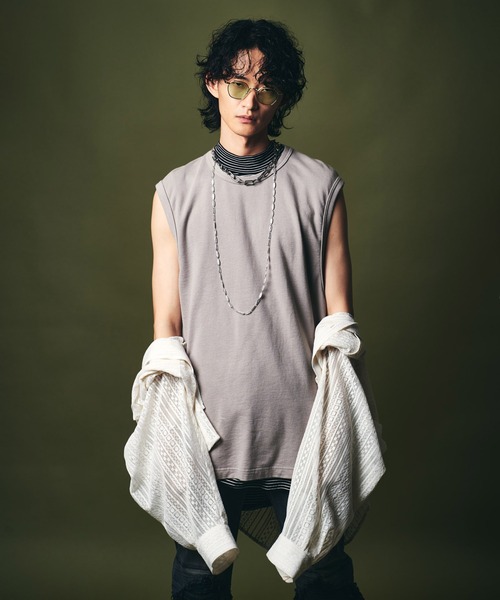 glamb（グラム） タンクトップ Wide Arm Hole Tank Top / ワイド