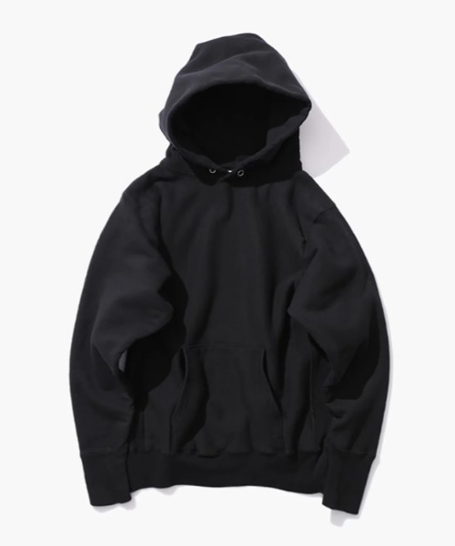 ATON パーカー (エイトン) GARMENT DYED URAKE | HOODIE メンズ