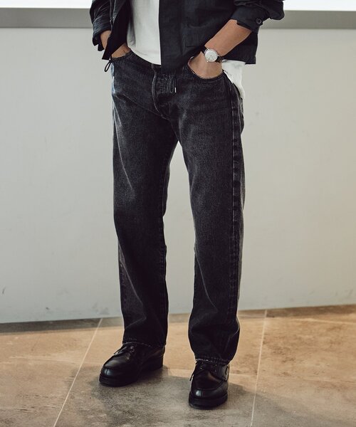 リーバイス(R) 別注 501 Black W32L28 追加》【Levi's/リーバイス】別注501(R) ORIGINAL BLACK L28