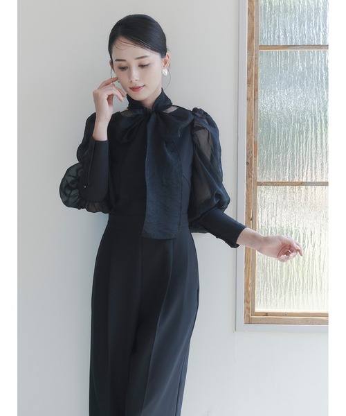 新品未使用　パンツドレス　オケージョンドレス　ワイドパンツ DRESS LAB パンツドレス 「結婚式/オケージョン/セレモニー