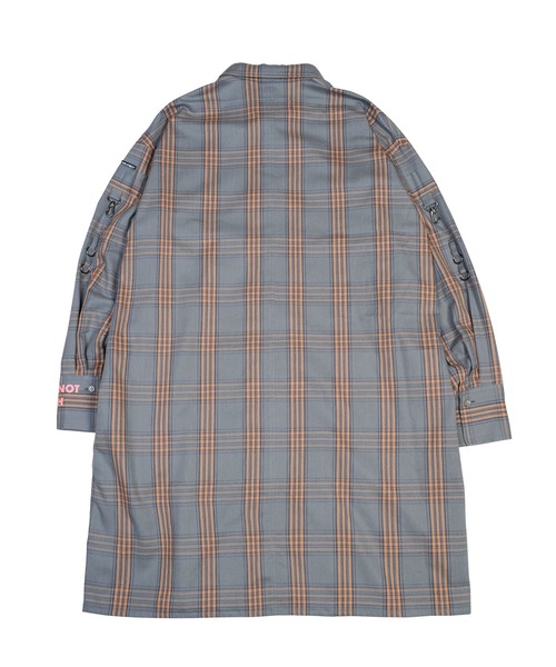 MILKBOY /ラインシャツ  青ｘ白 S-24-05-23-074-MB-BL-AS-ZT217 MILKBOY シャツ LONG メンズ レディース : ZOZOTOWN Yahoo!店