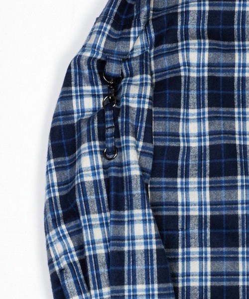 MILKBOY /ラインシャツ  青ｘ白 S-24-05-23-074-MB-BL-AS-ZT217 MILK MILKBOY OFFICIAL ONLINE SHOP | milk inc.