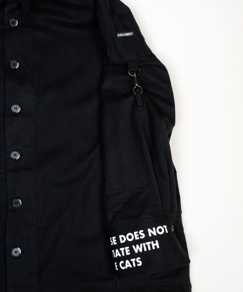 MILK BOY 長袖シャツ MILKBOY（ミルクボーイ） シャツ LONG シャツ メンズ レディース