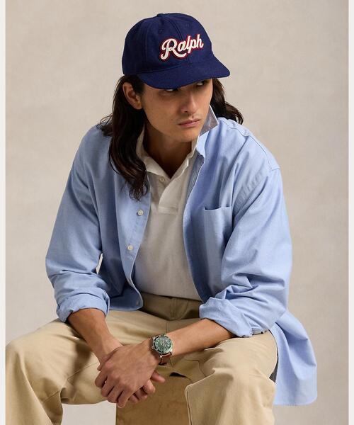 ポロバイラルフローレン ビックシルエットシャツ POLO RALPH LAUREN シャツ オーガニック コットン ビッグ メンズ