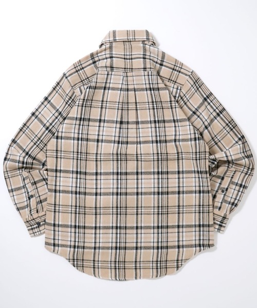 Starting Over シャツ Vintage-like check flannel shirt