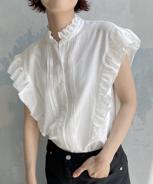 「Spick & Span」 ノースリーブブラウス FREE ピンク レディース Spick＆Span 「Spick & Span」 ノースリーブブラウス FREE