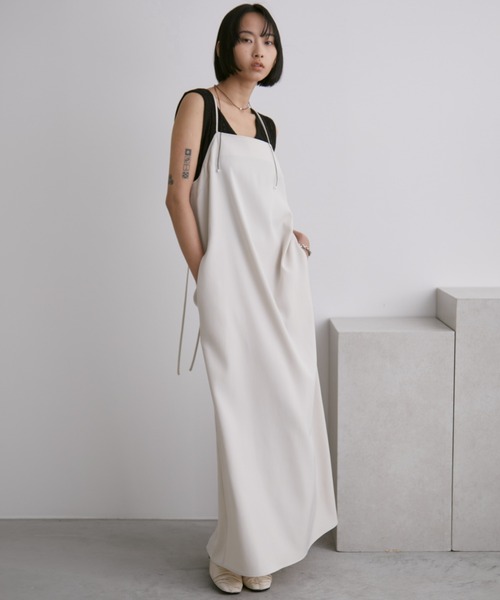 ☆年末セール☆アンドマリー　スリッドワンピース Aunt Marie's（アントマリーズ） ワンピース ストレートキャミ