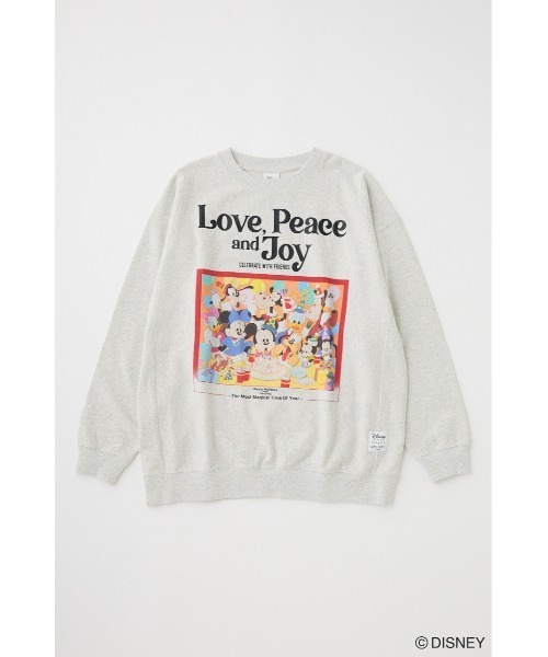 Disney SERIES CREATED by MOUSSY スウェット MD HOLIDAY PARTY
