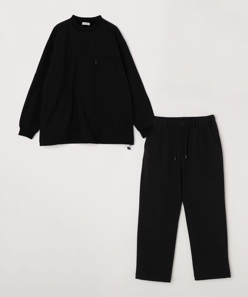 SHIPS any トレーナー スウェット any:「洗濯機可能」ストレッチ 裏