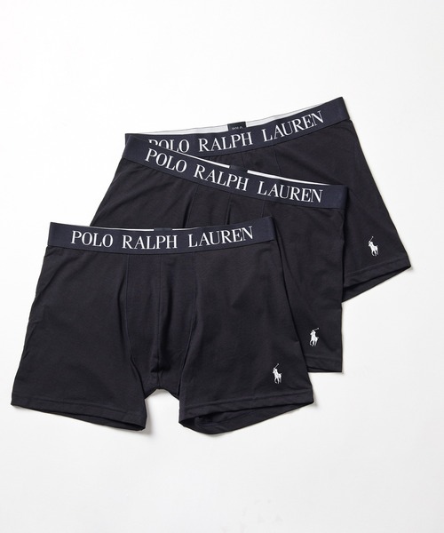 【新品未使用】ポロラルフローレン　ボクサーパンツ　3着 ボクサーパンツ 3枚組（POLO RALPH LAUREN／ファッション）の