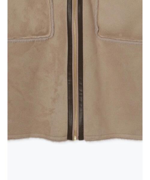 Te chichi（テチチ） コート アウター リバーシブルファームートン