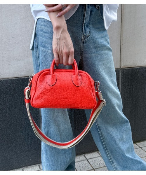 海♢PARNI パーニ　ミニボストンバック 海♢PARNI パーニ ミニボストンバック リパーニ RIPANI レザー