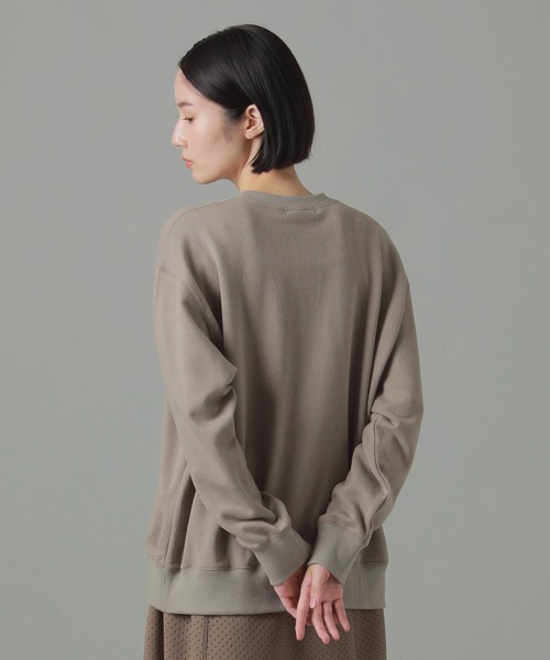 トレーナー スウェット ロゴ刺繍スウェット/スウェット / S レディース ZUCCa トレーナー スウェット ロゴ刺繍スウェット/スウェット