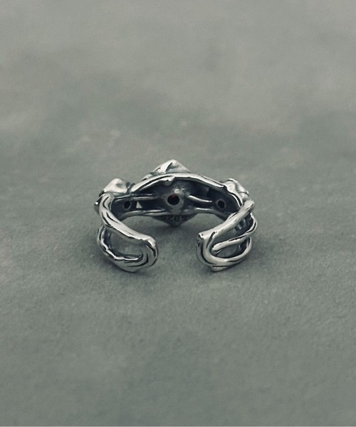 指輪 リング 「B-925 SILVER」925リング b925-r266-7g メンズ レディースの画像