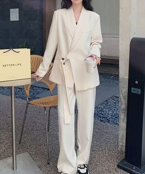 gossip!ロサンゼルス セットアップ YUGA サイドストラップジャケット