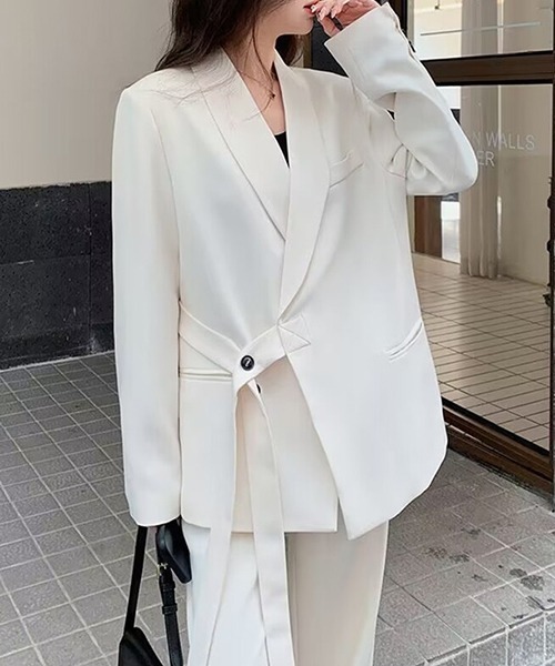 gossip!ロサンゼルス セットアップ YUGA サイドストラップジャケット