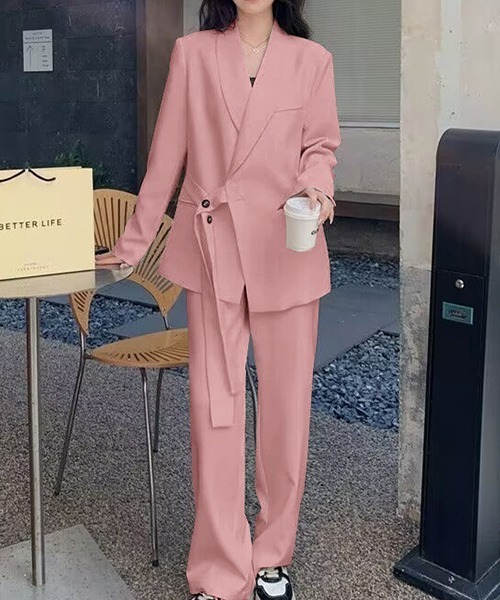 gossip!ロサンゼルス セットアップ YUGA サイドストラップジャケット