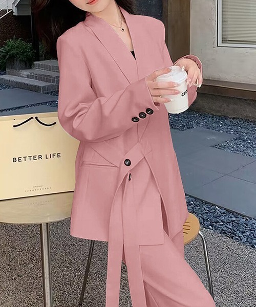 gossip!ロサンゼルス セットアップ YUGA サイドストラップジャケット