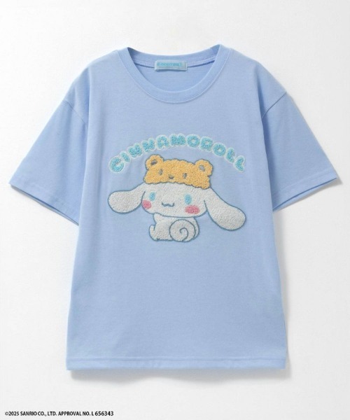 sanrio（サンリオ） tシャツ サンリオキャラクターズ サガラ刺繍T