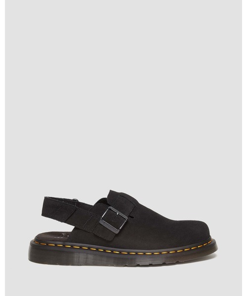 Dr. Martens NIKOLAI ブラック サンダル UK6 新しく生まれたマーチンサンダル ニコライレザーサンダル