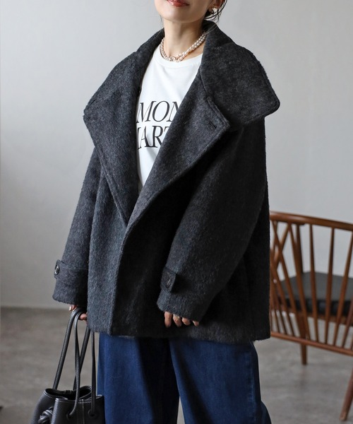 Bonjour Sagan（ボンジュールサガン） ステンカラーコート FREE