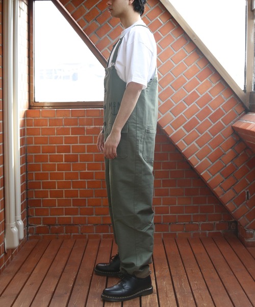 8（eight） オーバーオール サロペット フランスタイプ NAVY