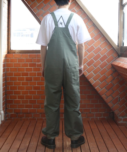 8（eight） オーバーオール サロペット フランスタイプ NAVY