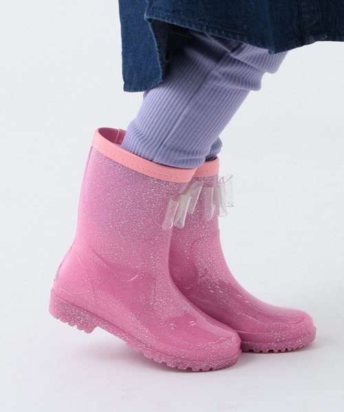 ピンクの猫 GIVENCHY ジバンシー・エンボス加工レインブーツ ピンクの猫 GIVENCHY ジバンシー・エンボス加工レインブーツ 13.0