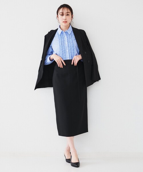 UNTITLED（アンタイトル） スカート 「接触冷感/UV/セットアップ可能