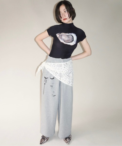 musubore スウェットパンツ ジャージ buggy print sweat PT