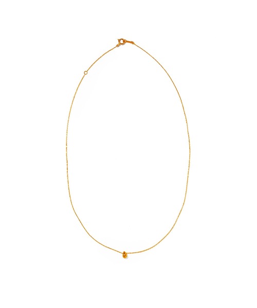 ネックレス 「les bon bon」K18 drip necklace /ドリップ ネックレス S BOB649 レディースの画像