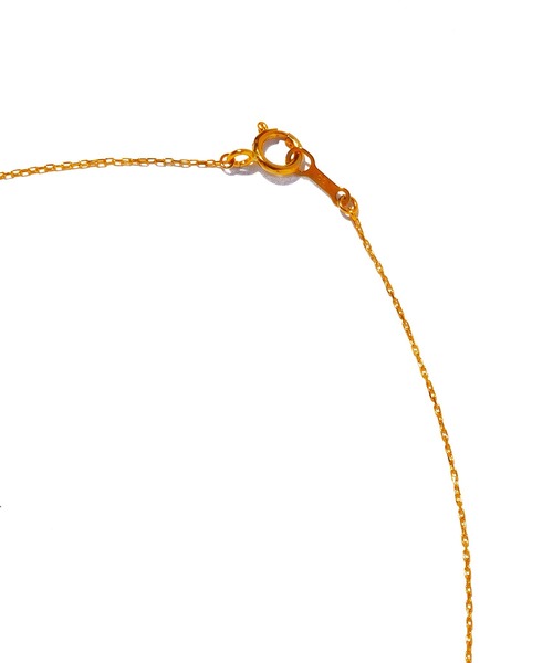 ネックレス 「les bon bon」K18 drip necklace /ドリップ ネックレス S BOB649 レディースの画像
