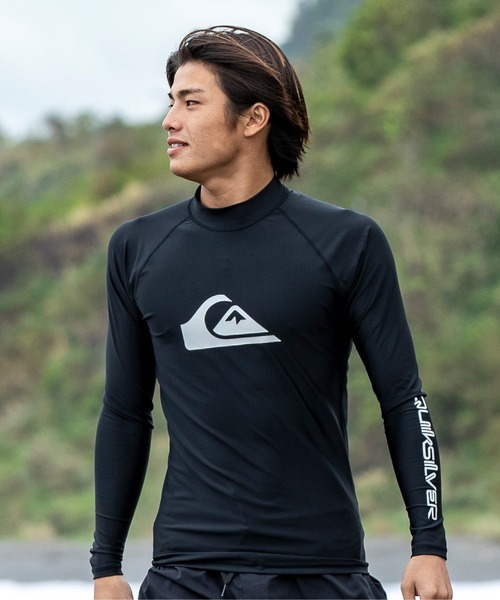 RVCA（ルーカ） ラッシュガード メンズ HAWAII SPORT VENT SS ラッシュ