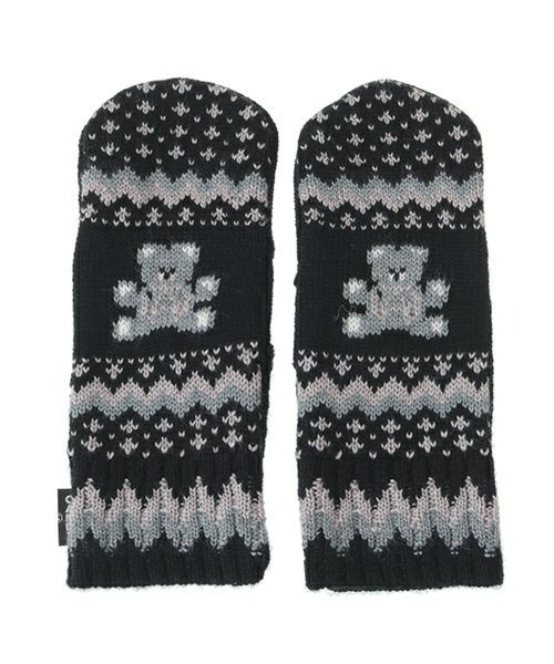 「Candy Stripper」 手袋 FREE ブラック レディース_画像6