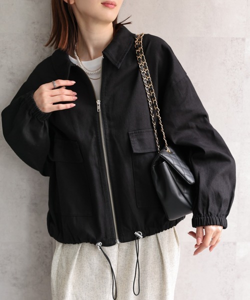 momo☺︎ / hagumu ⿻ ソフトデニムジャケット Gジャン 春 y801401_5.jpg