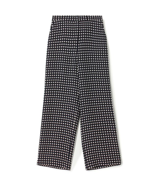 ほぼ新品！TOMORROWLANDドレーピードットストレートパンツ TOMORROWLAND collection パンツ ドレーピードット ストレート