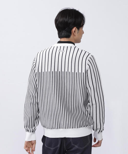 PEARLY GATES ストライプ セーター PEARLY GATES セーター ニット 「PEARLY GATES」ストライプ