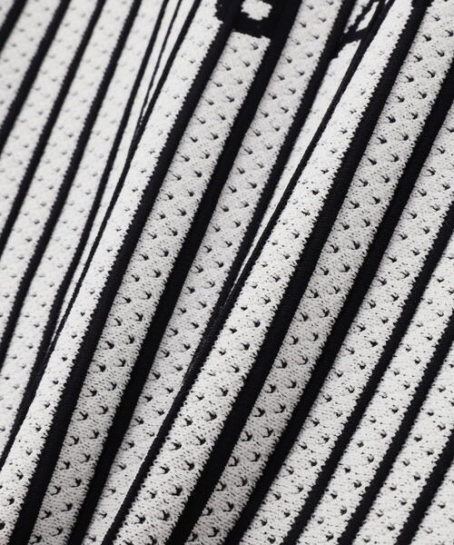 PEARLY GATES ハイネックセーター 黒白ストライプ5 【公式通販】