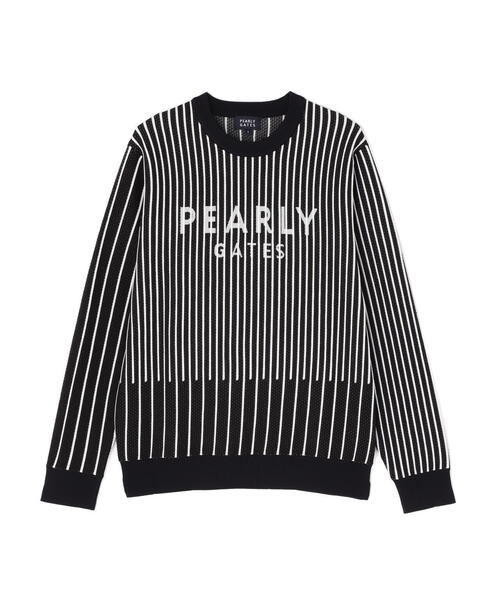 PEARLY GATES ストライプ セーター PEARLY GATES セーター ニット 「PEARLY GATES」ストライプ