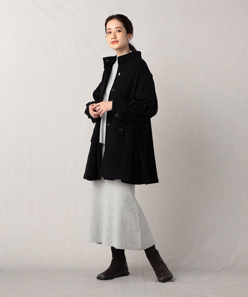 「Comme ca Mature」 コート FREE ブラック レディース_画像2