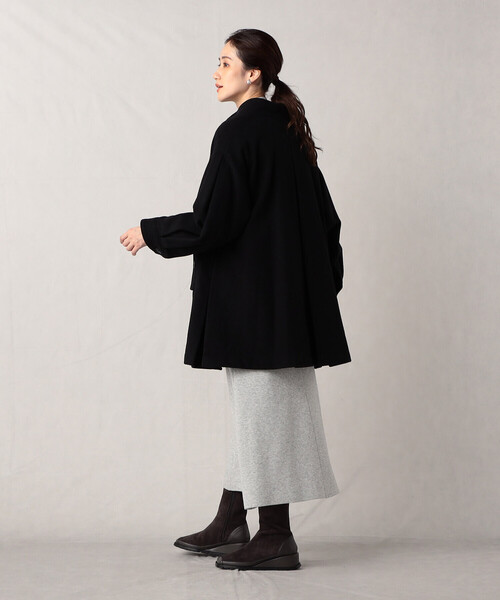 「Comme ca Mature」 コート FREE ブラック レディース_画像3