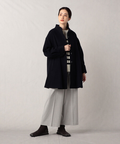 「Comme ca Mature」 コート FREE ブラック レディース_画像5