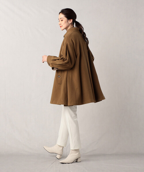 「Comme ca Mature」 コート FREE ブラック レディース_画像9