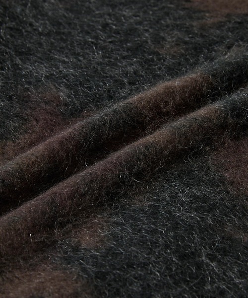 「CLEL」 長袖ニット L グレイッシュベージュ メンズ_画像3