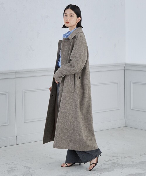 NOLLEY'S（ノーリーズ） ステンカラーコート S ブラウン レディース