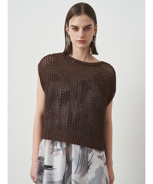 ELENDEEK（エレンディーク） ニット セーター メタルライクヤーン