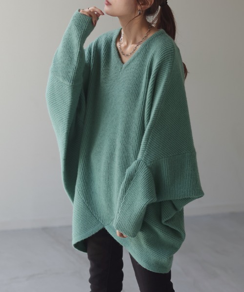 新品】レザレクション ニット ターコイズ レディース Mサイズ 楽天